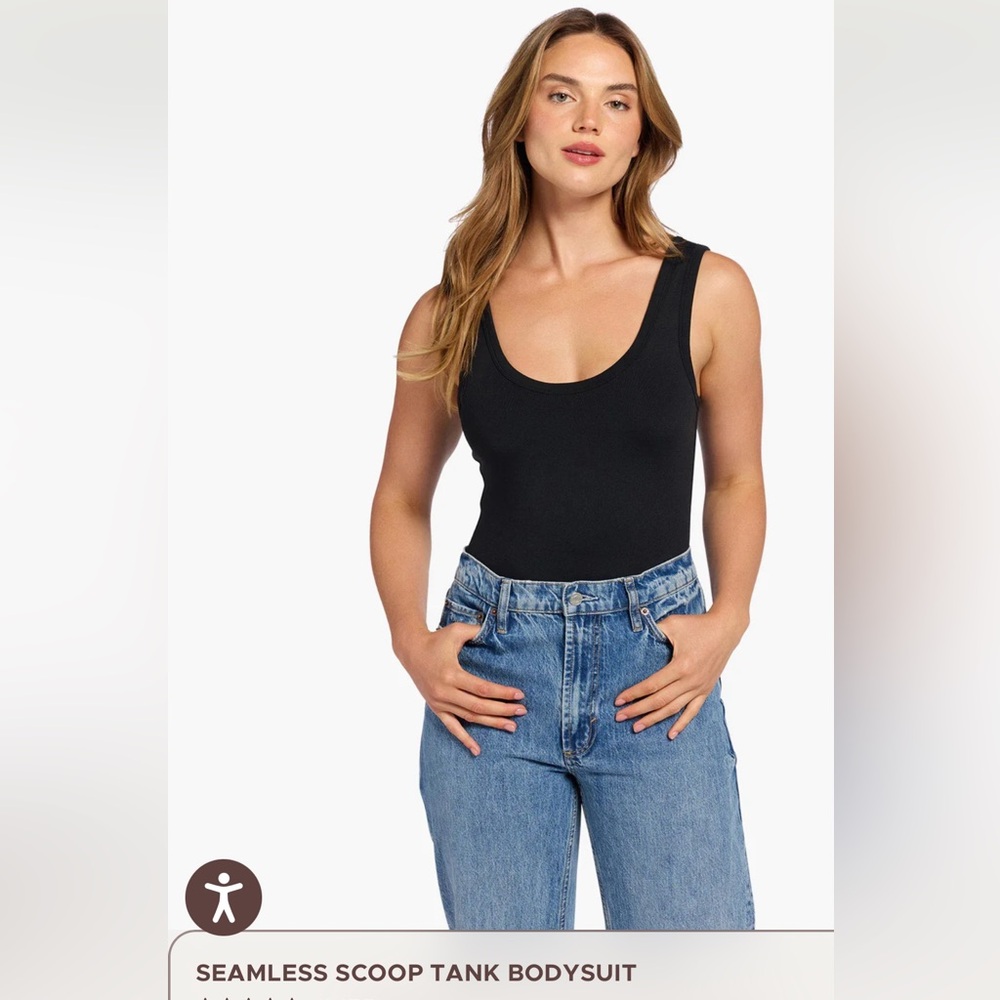 nuuds Scoop Tank Bodysuit